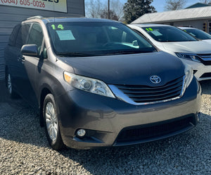 2014 TOYOTA SIENNA XLE 4WD